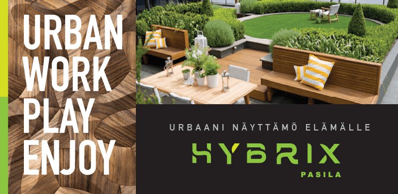 Hybrix – urbaani näyttämö elämälle
