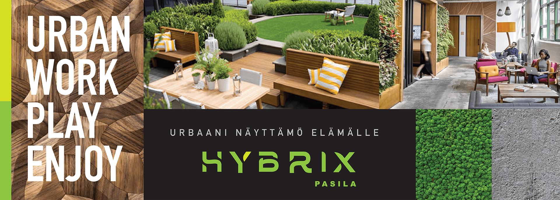 Hybrix – urbaani näyttämö elämälle